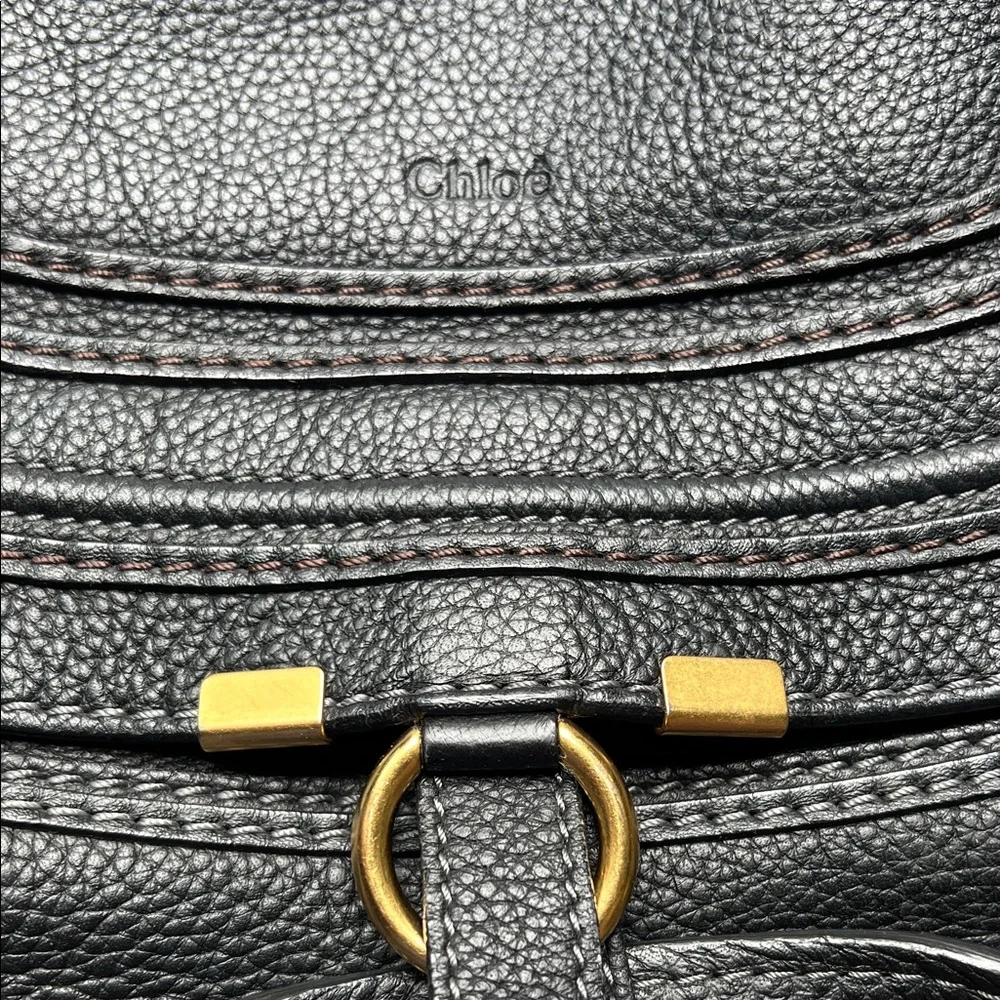 Black Chloe Marcie Bag Medium - Picture 2 of 15